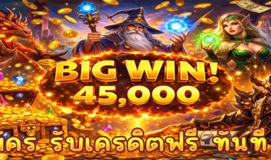 สมัคร รับเครดิตฟรี ทันที