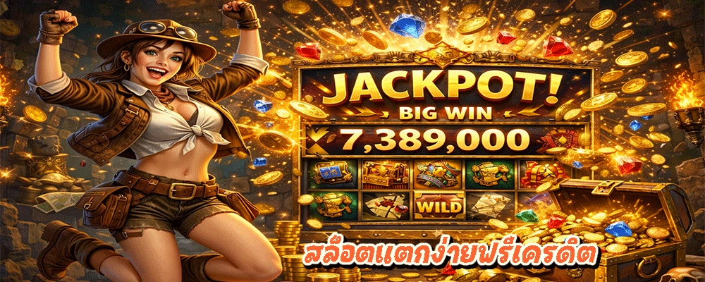 สล็อตแตกง่ายฟรีเครดิต