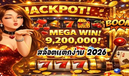 สล็อตแตกง่าย 2026